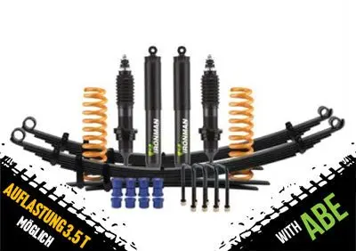 Kit Suspension Toyota Hilux Revo 2016-2025 Foam Pro 600kg+ Pré-monté | IRONMAN4X4