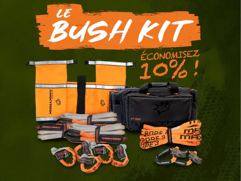 Kit Treuillage MAXTRAX Bush Recovery – Complet et Prêt OffRoad