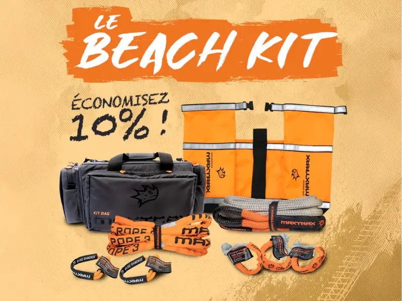 Kit Treuillage MAXTRAX Recovery Beach - Plages & Zones Sableuses