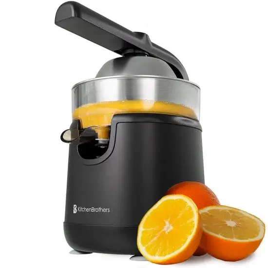 KitchenBrothers Presse-agrumes Noir 0.35L - Neuf Outlet