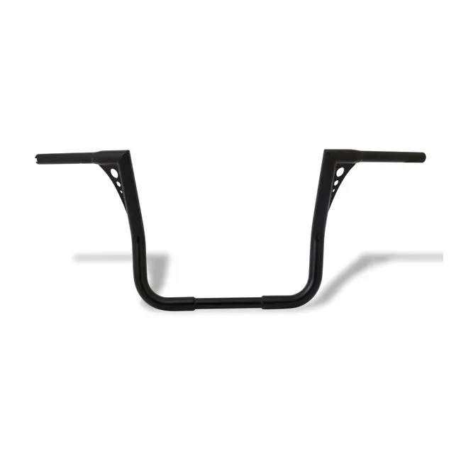 Kodlin 1-1/4" Bagger Handlebars 13" Black FLHT, FLHX 08-21