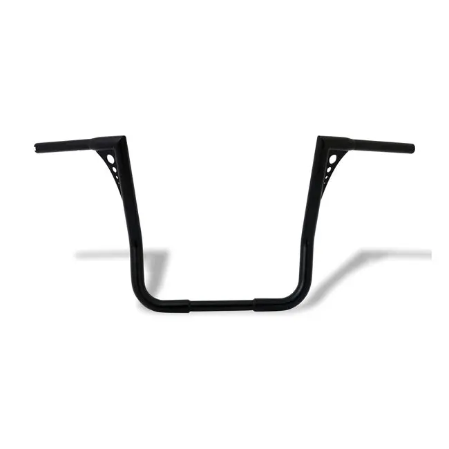 Kodlin 1-1/4" Bagger Handlebars 15" Black FLHT, FLHX 08-21