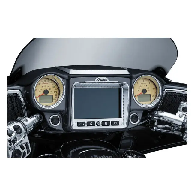Kuryakyn Aztec Gauge Cluster Accents Indian Chieftain, Roadmasters 17-20