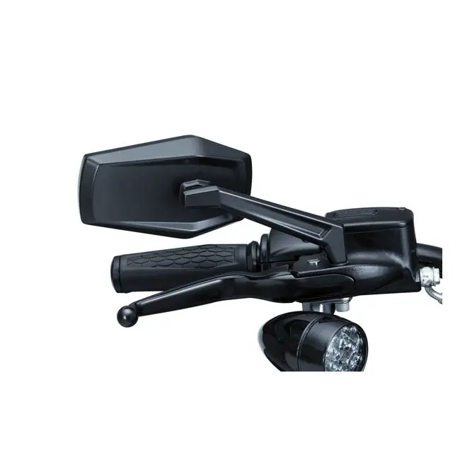 Kuryakyn Hex Motorcycle Mirror Set HD