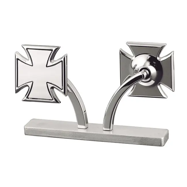 Kustom Tech Croix de Malte rétroviseur moto HD