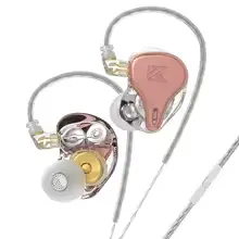 KZ × HBB DQ6S Écouteurs Intra-Auriculaires Bass Metal - Nouveau Outlet