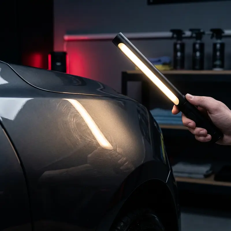 Lampe d'inspection détailing LED – révèle ce que l'œil ne voit pas