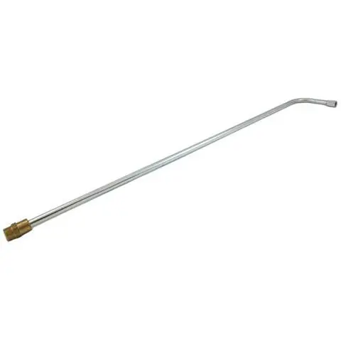 Lance coudée à 90 degrés, longueur 90 cm, sans protection thermique