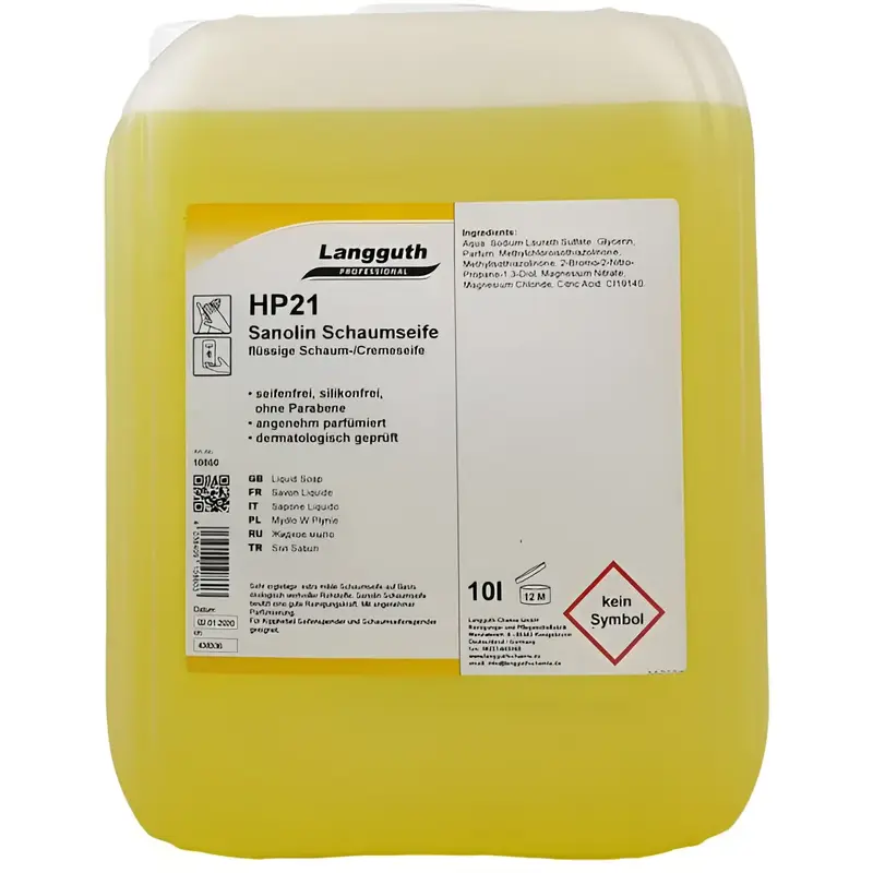 Langguth HP21 Sanolin Savon mousse 10l