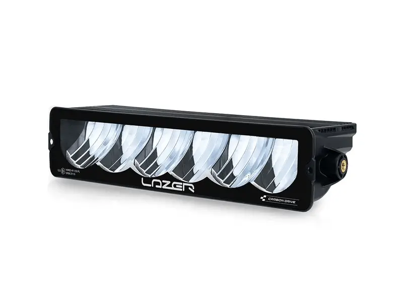 LAZER LAMPS Carbon-6 Spot Mode Jaune — Phare LED Compact 9360 lm