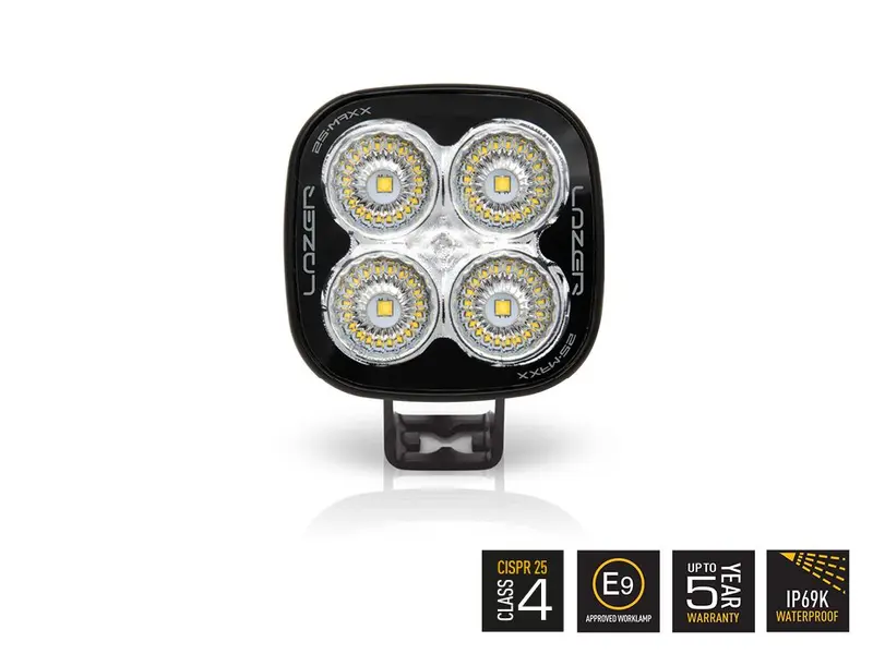 LAZER LAMPS Utility-25 MAXX — Phare de Travail LED 4560 lm