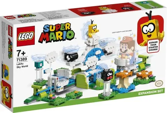 Lego 71389 Super Mario Lakitu Sky World Ensemble de Construction - Nouveau Outlet