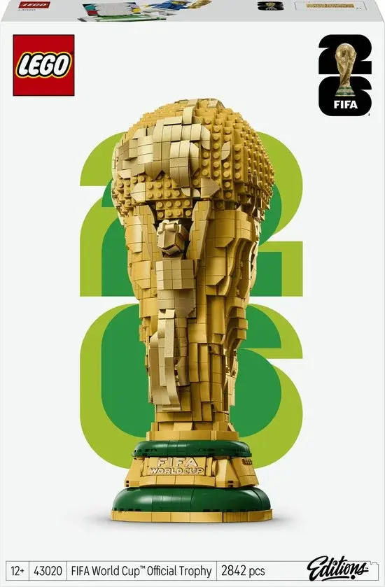 LEGO FIFA World Cup Trofee Beker 43020 Bouwset - Nieuw