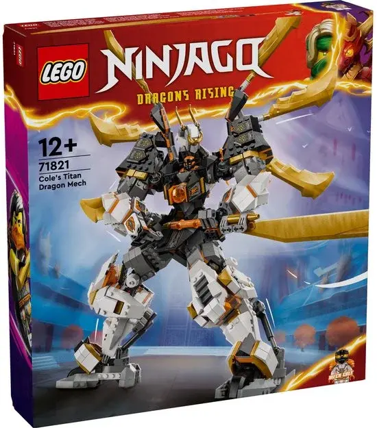 LEGO NINJAGO Le robot dragon géant de Cole 71821 - Nouveau Outlet