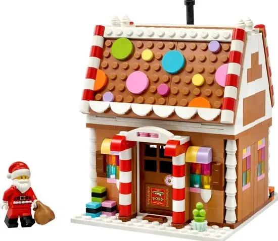 LEGO Noël 40809 La Maison en Pain d'Épices Hivernale - Nouveau Outlet