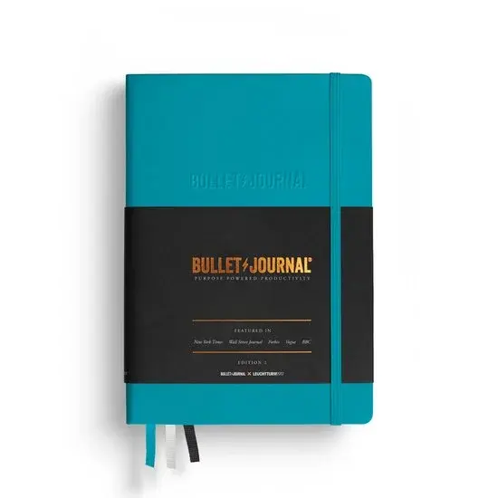 Leuchtturm Bullet Journal Moyen Turquoise - Neuf Outlet