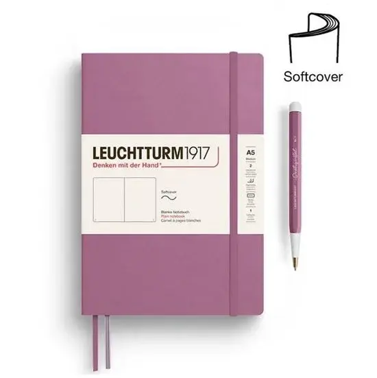 Leuchtturm1917 Cahier A5 Souple Rose Poudré - Neuf Outlet