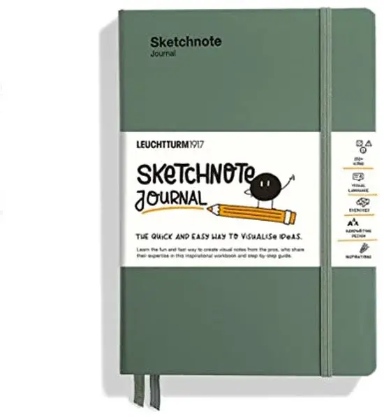 Leuchtturm1917 Sketchnote Journal Vert Olive - Nouvelle Outlet