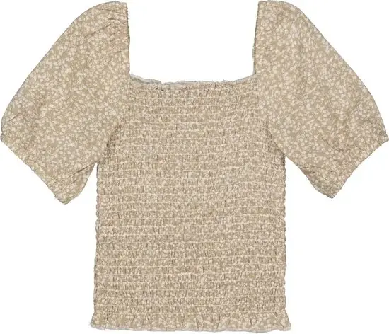 Levv | T-shirt AOP fleurs crème | Filles | 116