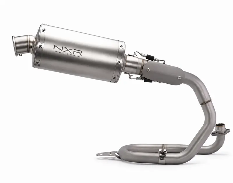 Ligne d'échappement complète NXR SHORTY — NXR Parts — Honda Monkey 125 (JB02/JB03/JB05)
