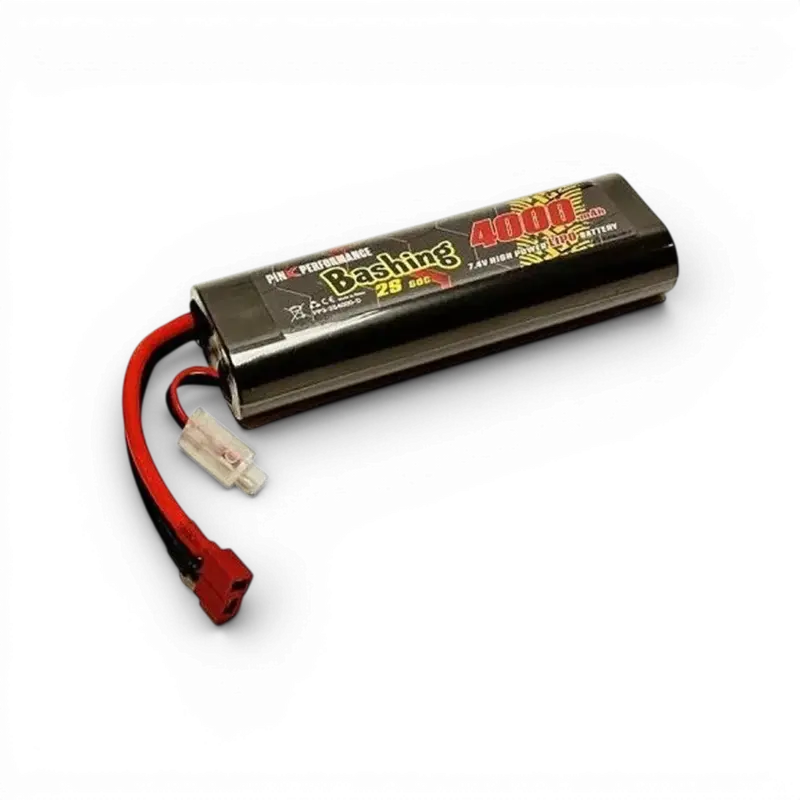 LiPo 2S 7.4V-4000-50C (Deans) Round