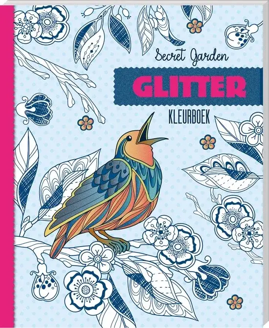 Livres de coloriage pailletés Secret Garden Multi - Nouvelle sortie