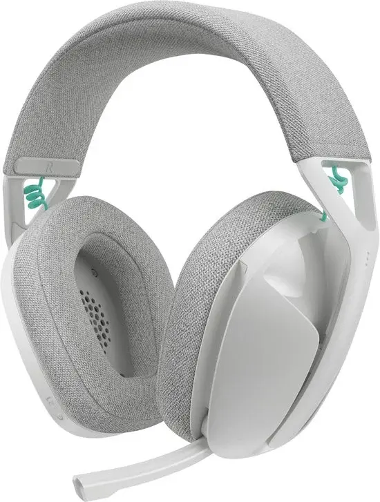 Logitech G321 LIGHTSPEED Casque de jeu sans fil blanc - Retour