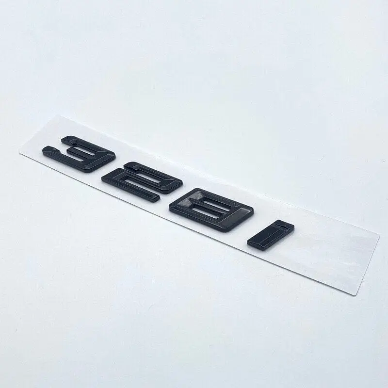 Logo de coffre Noir Badge BMW Série 3 E36 E46 E92 F30 318i 320i 323i 325i 328i 330i 335i 318d 320d 325d 330d
