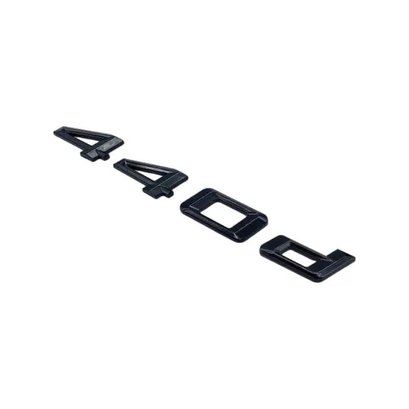 Logo de coffre Noir Badge BMW Série 4 F32 420d 420i 425d 428d 428i 430d 435d 435i 440d 440i