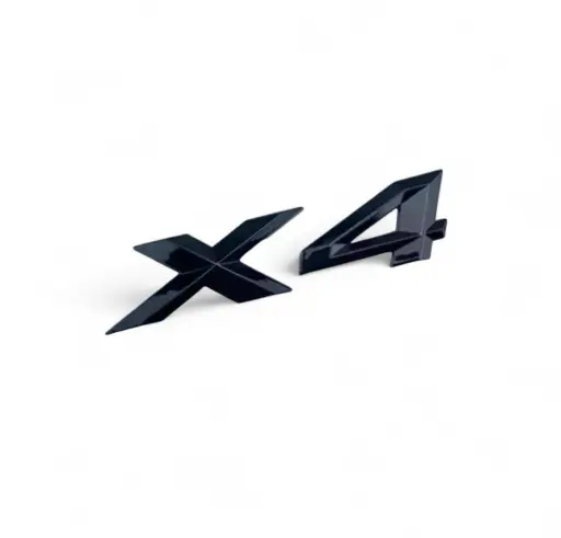 Logo de coffre noir Badge BMW X4 Xdrive 20i 20d 28i 30i 30d 35i 35d
