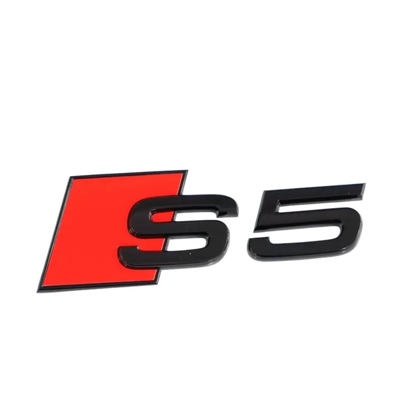 Logo Noir De Coffre AUDI S5 Black Edition