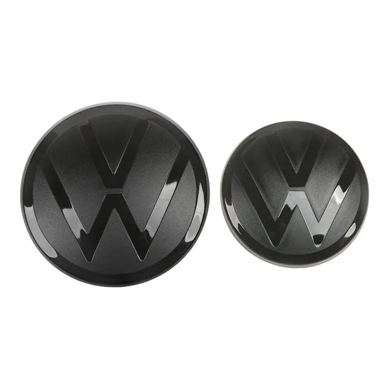 Logos Noirs Avant et Arrière VW GOLF 8 (2020 - 2025)