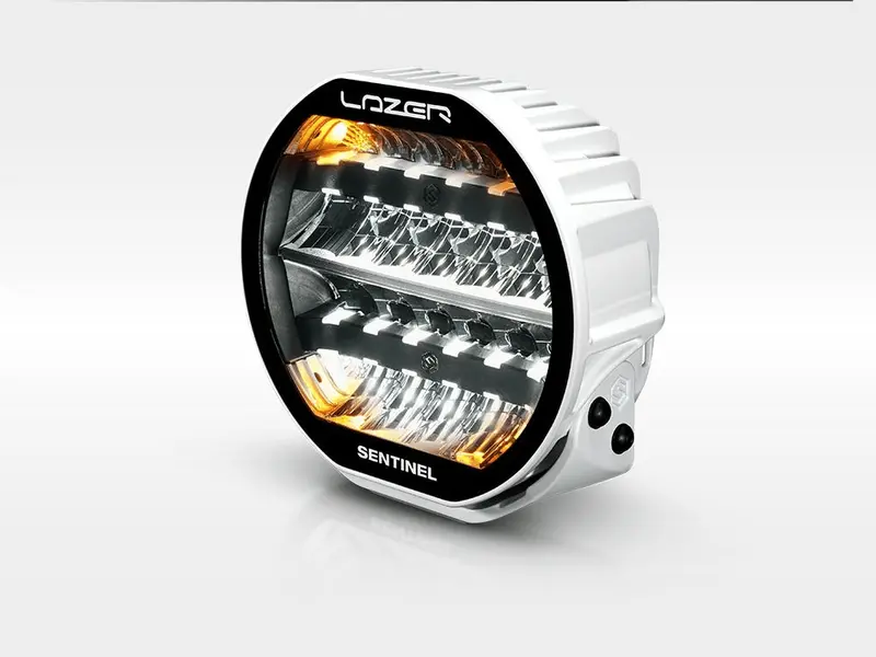 Longue portée LED LAZER LAMPS Sentinel 9 Highline PL2 Blanc avec fonction Gyrophare