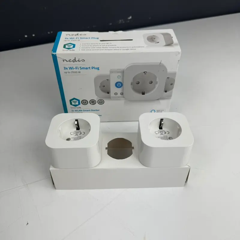 Lot de 2 prises connectées WiFi Nedis | Occasion