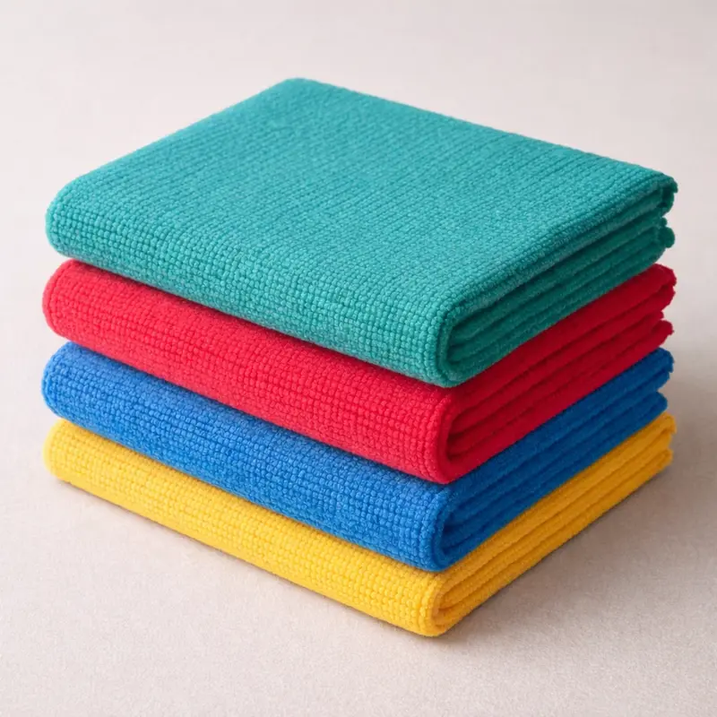 Lot de 5 microfibres tricot laser sans coutures – nettoyage auto sans rayures 300 g/m²