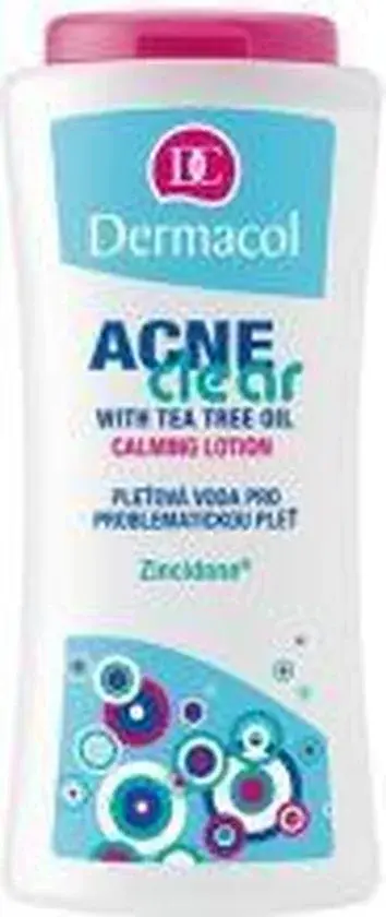 Lotion apaisante Dermacol Acneclear 200 ml | Lotion pour le visage | Nouveau