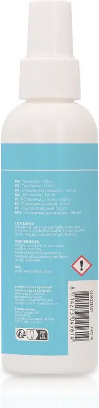 Loveline Toycleaner 150ml - Nieuw Outlet