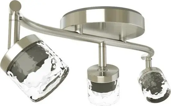 LT Spot Smaal LED 3L 345lm Nikkel Metaal - Nieuw