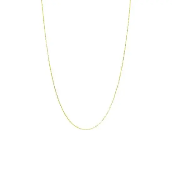 Lucardi Damesketting Venetiaanse Schakel 9 Karaat Goud - Nieuw Outlet