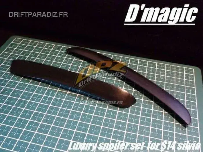 Luxury spoiler set (S14 Silvia)- D'magic