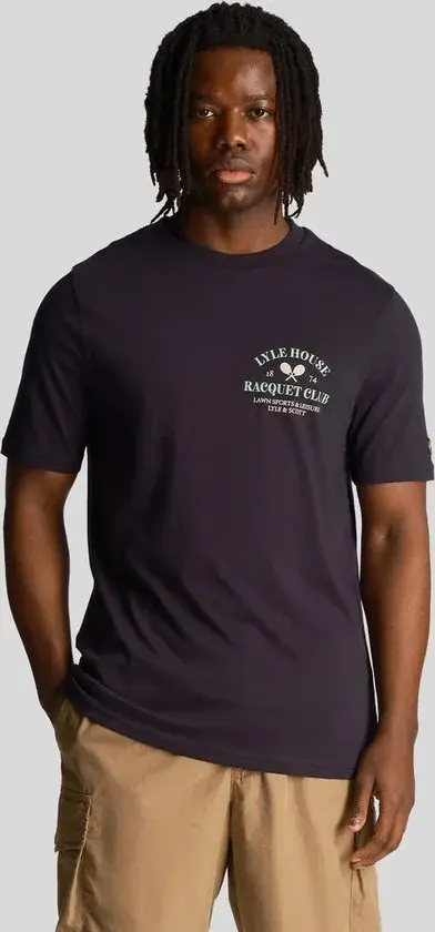 Lyle & Scott | T-shirt graphique Racquet Club | Hommes | M