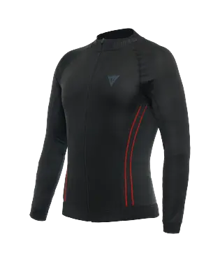 MAILLOT THERMIQUE DAINESE NO WIND THERMO LS NOIR ROUGE
