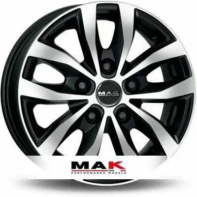 MAK Load 5 Noir 6.5x15 5x118 ET55 - Neuf Outlet