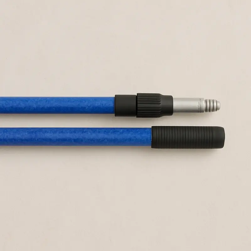 Manche télescopique aluminium et fibre de verre – extensible jusqu’à 3 mètres