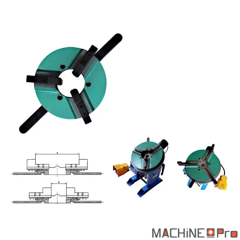 Mandrin CK-400 pour positionneur de soudage METALPRO WP-500