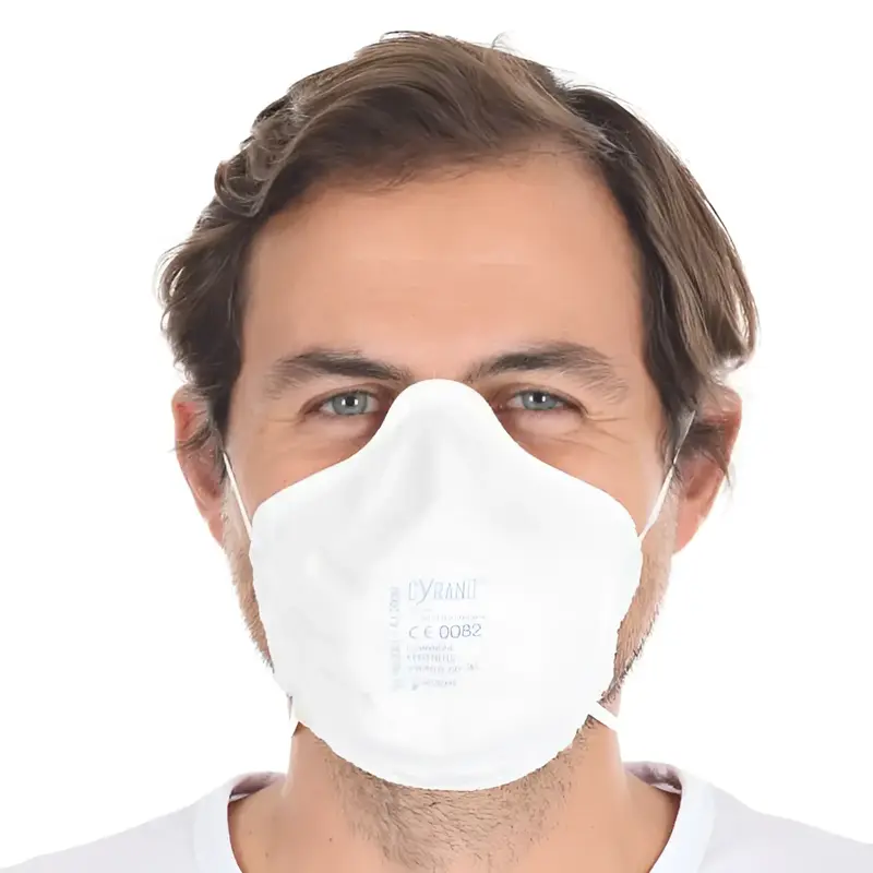 Masque de protection FFP3 NR préformé avec bandeau 10 pièces