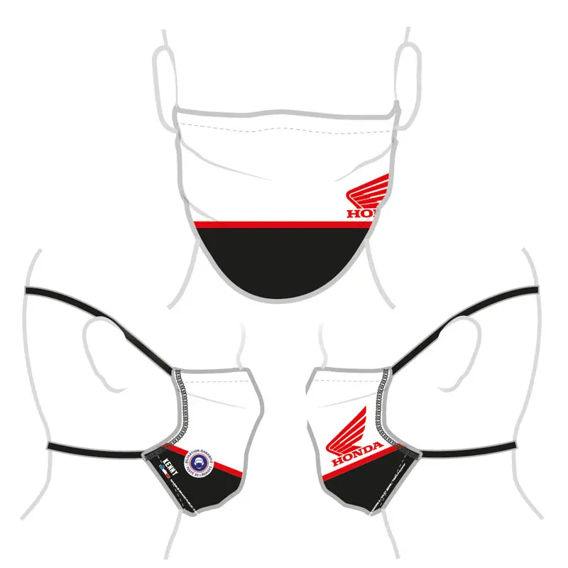 MASQUE DE PROTECTION HONDA BLANC