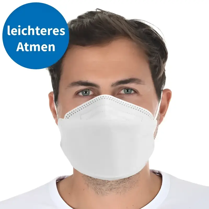 Masques de protection respiratoire FFP2 design 3D PP 20 pièces