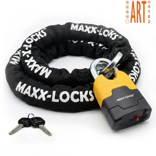 Maxx-Locks Ohura ART 4 Antivol à chaîne 120cm - Nouvelle Prise