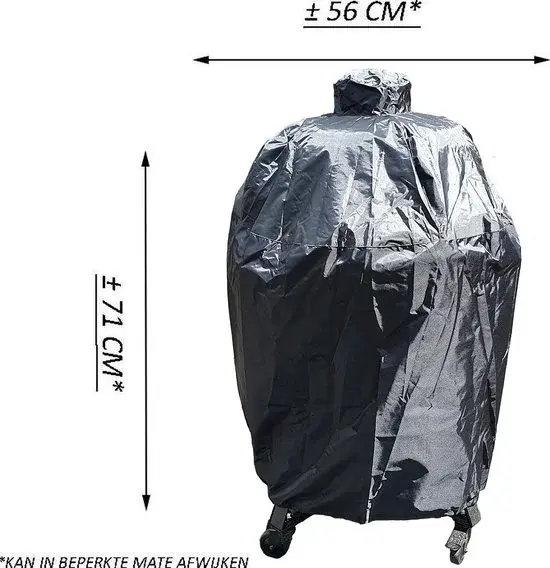 Maxxcovers Kamado BBQ Hoes 15 inch Zwart - Nieuw Outlet